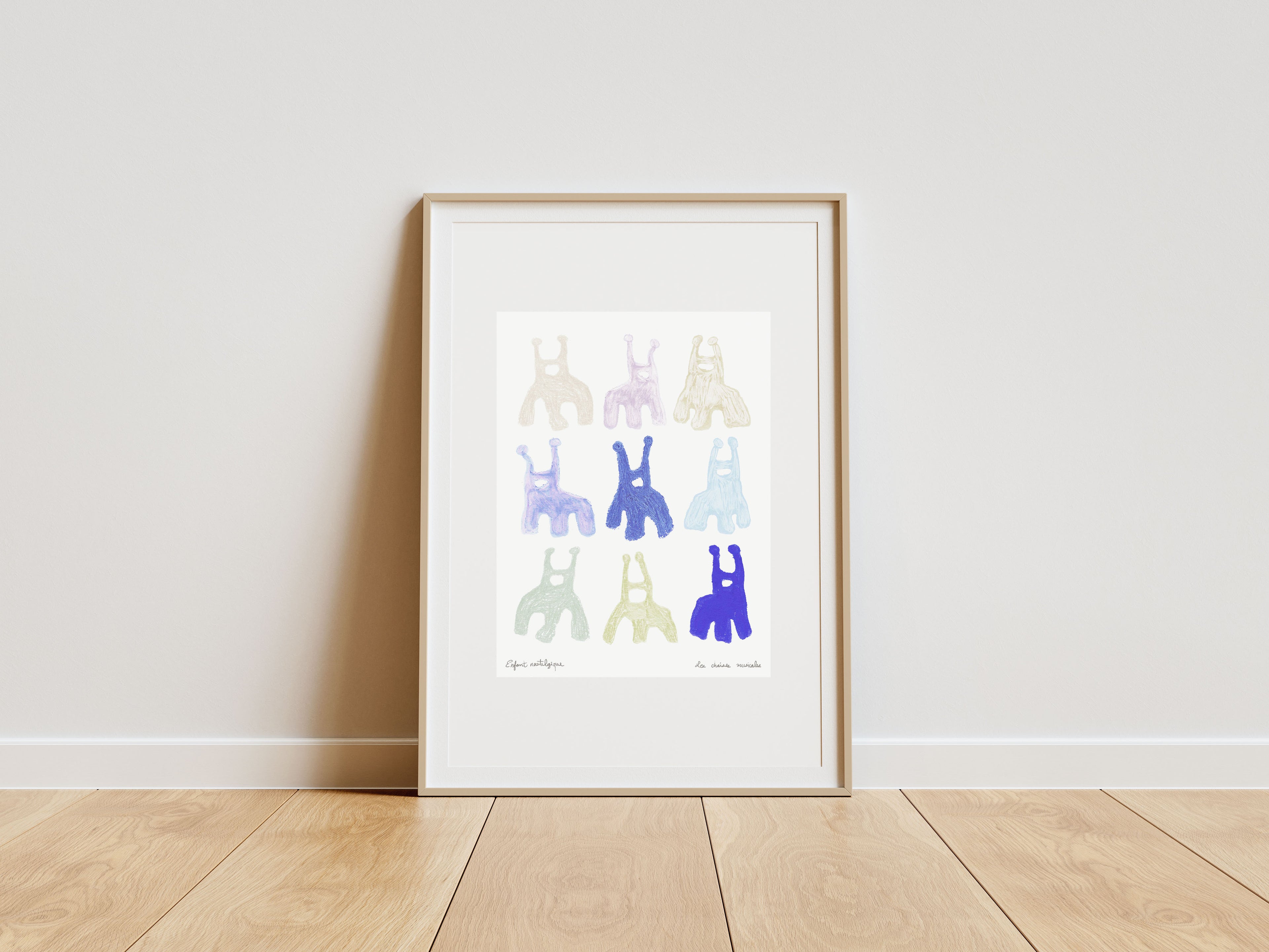 Illustration ''Les chaises musicales no2''