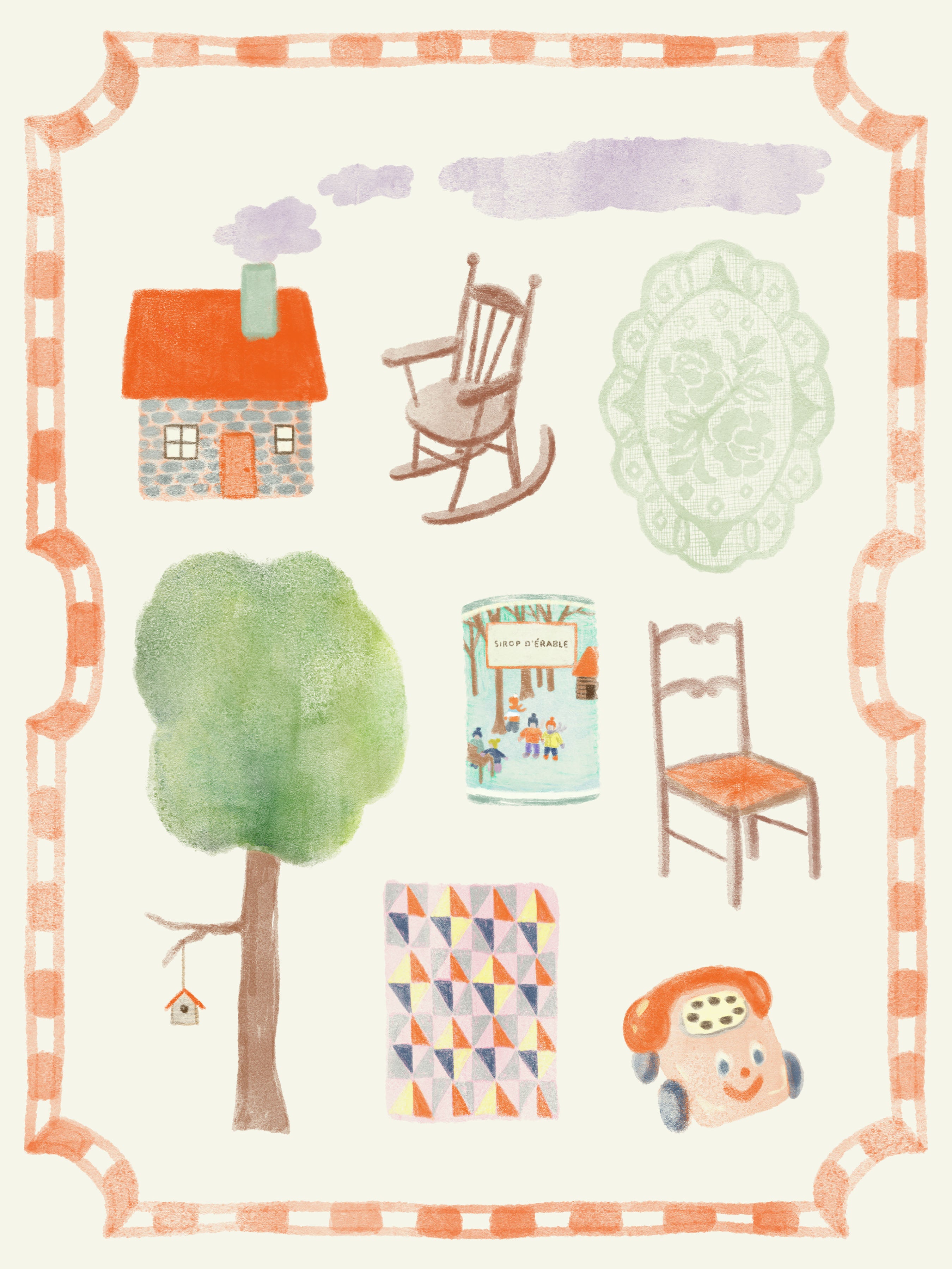 Illustration ''Printemps''