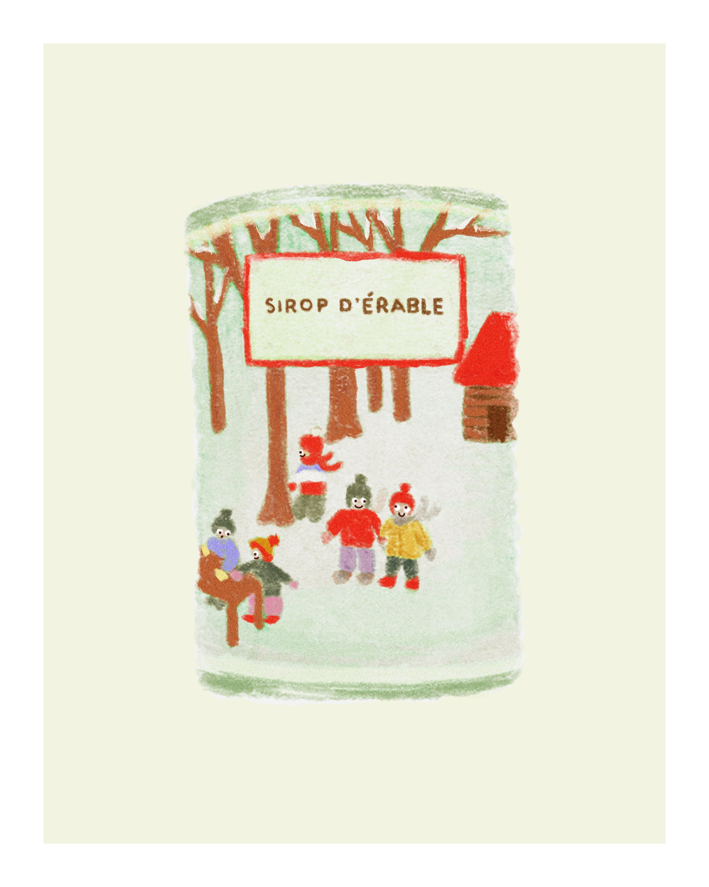 Illustration ''Sirop d'érable''