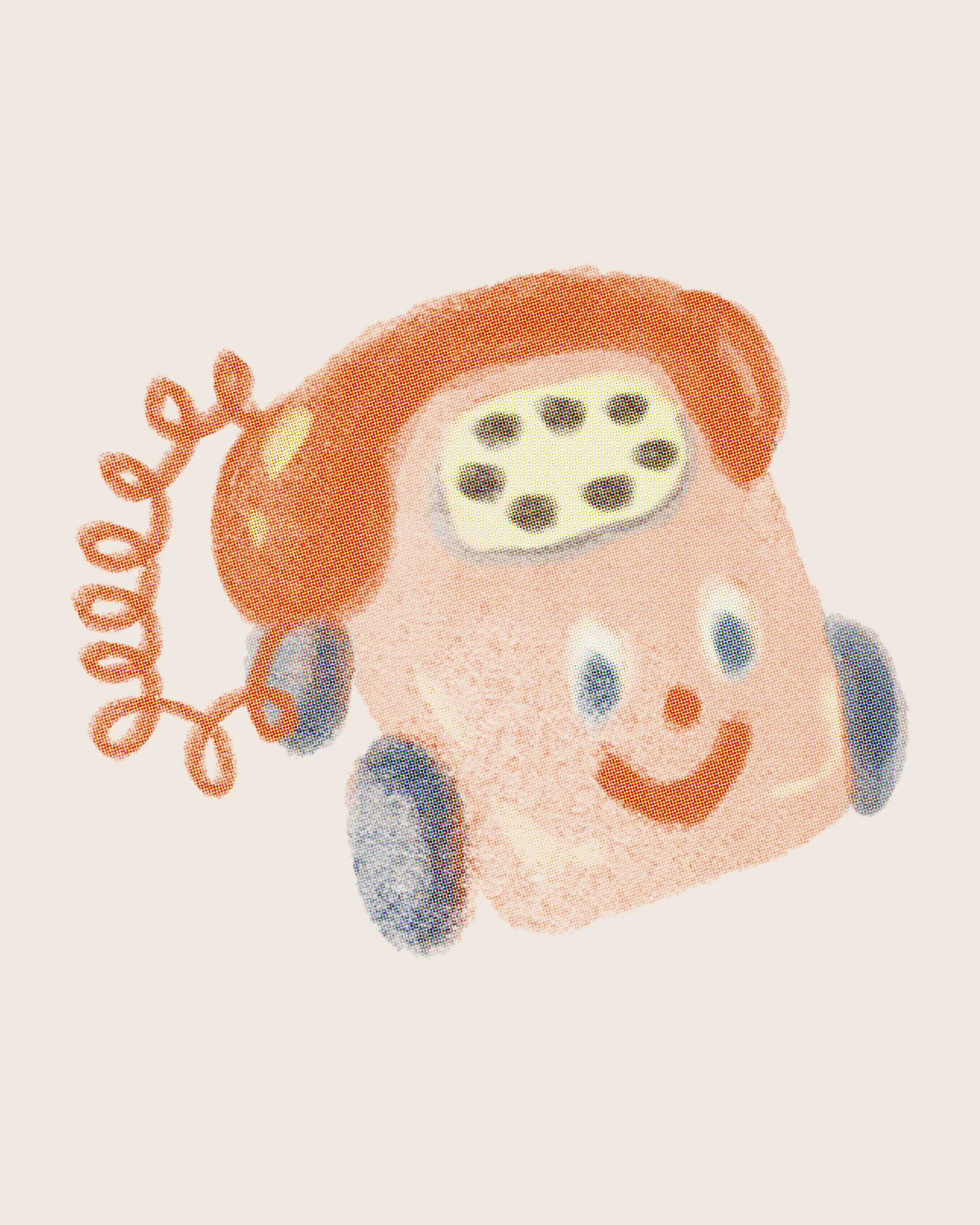 Illustration ''Téléphone''